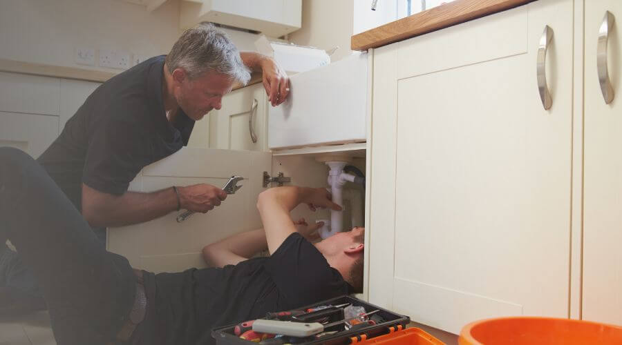 Ceiling Pipe Leak Fix in Omena, MI